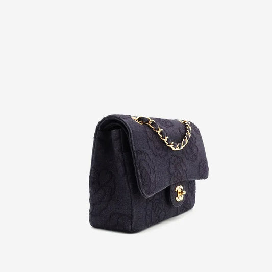 jq553-chanel-vintage-navy-cotton-classic-flap-bag