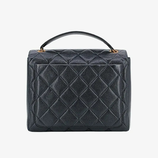 90217382-chanel-vintage-black-caviar-leather-flap-bag