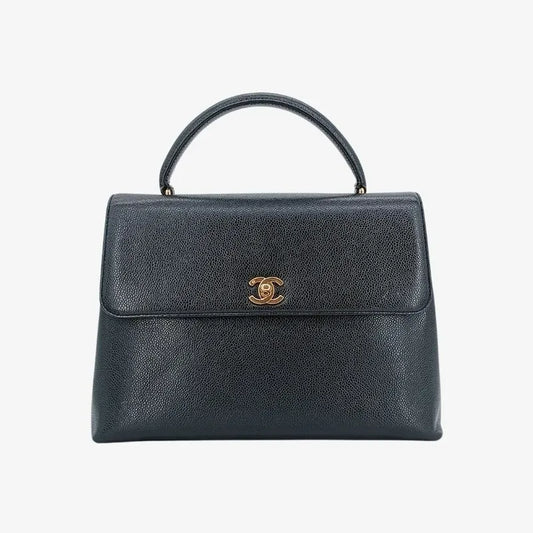 ra468-chanel-vintage-black-caviar-leather-kelly-handbag