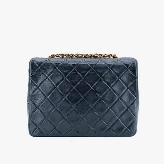 jt584-chanel-vintage-black-lambskin-20cm-mini-square-flap-bag