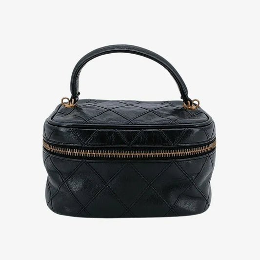 ju259-chanel-vintage-black-calfskin-quilted-vanity-bag