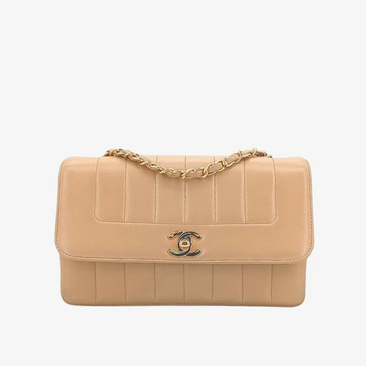 ra463-chanel-vintage-beige-lambskin-vertical-flap-bag
