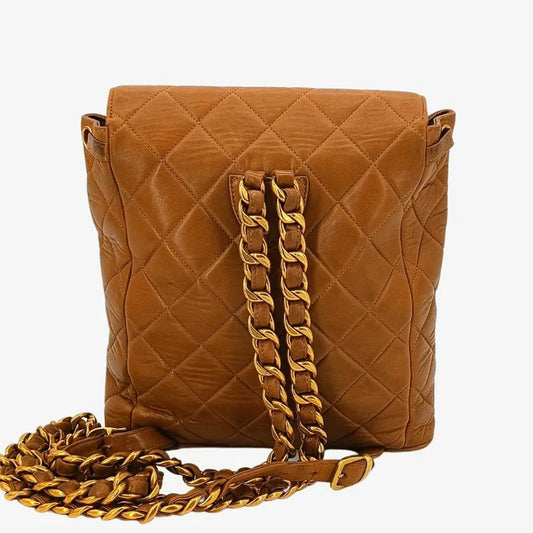 c339-chanel-vintage-brown-lambskin-duma-backpack
