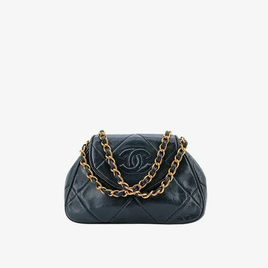 rb286-chanel-vintage-black-lambskin-quilted-flap-bag