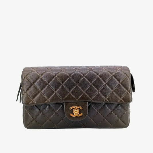 90169420-chanel-vintage-brown-lambskin-flap-backpack