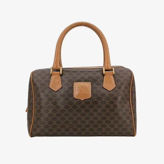 jt557-celine-brown-canvas-macadam-boston-handbag