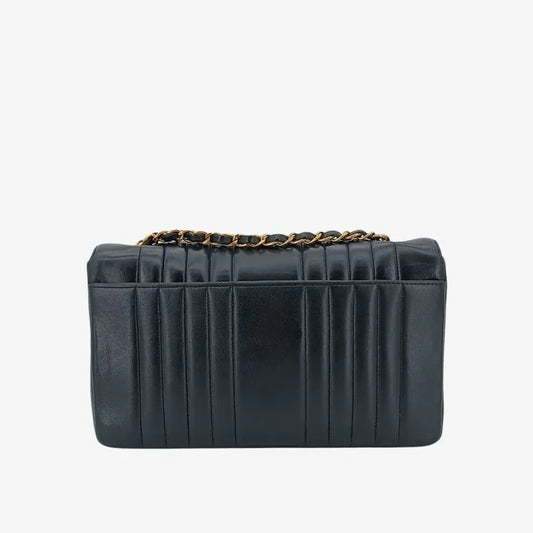 rb377-chanel-vintage-black-lambskin-vertical-flap-bag