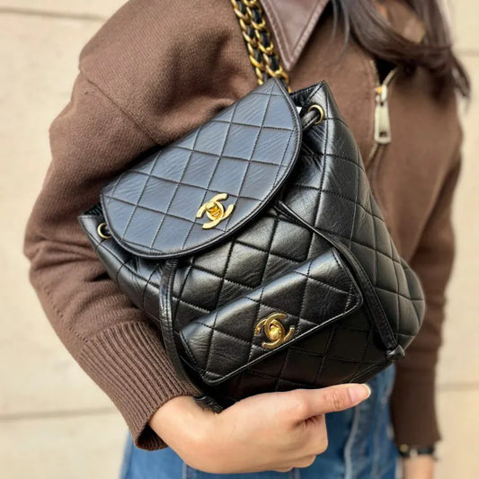 jx870-chanel-vintage-black-lambskin-duma-backpack