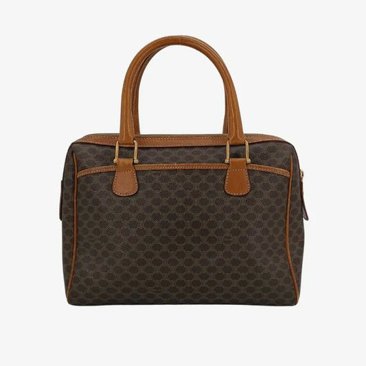 jt503-celine-brown-canvas-macadam-blason-handbag