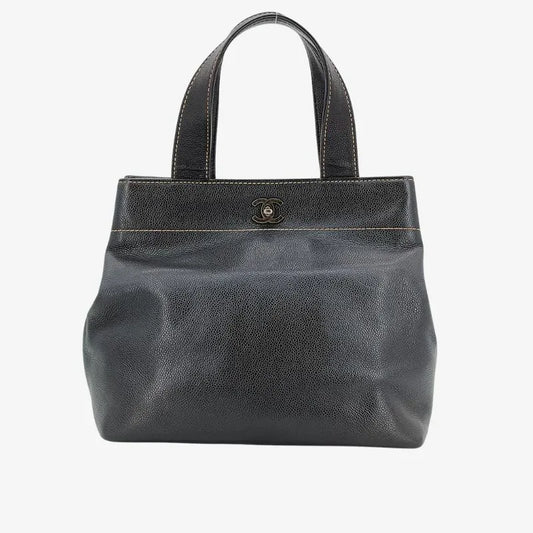 rb043-chanel-vintage-brown-caviar-leather-tote-bag