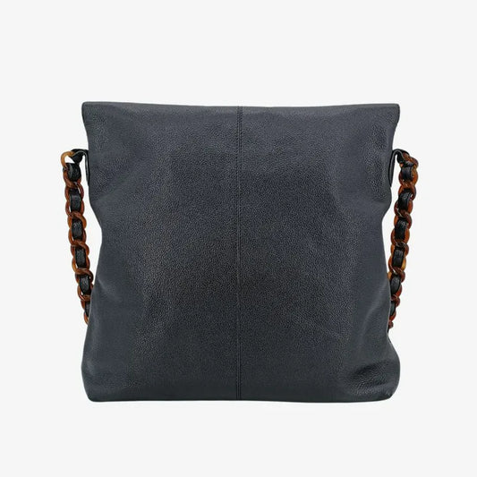 jt904-chanel-vintage-black-caviar-leather-tortoiseshell-chain-shoulder-bag