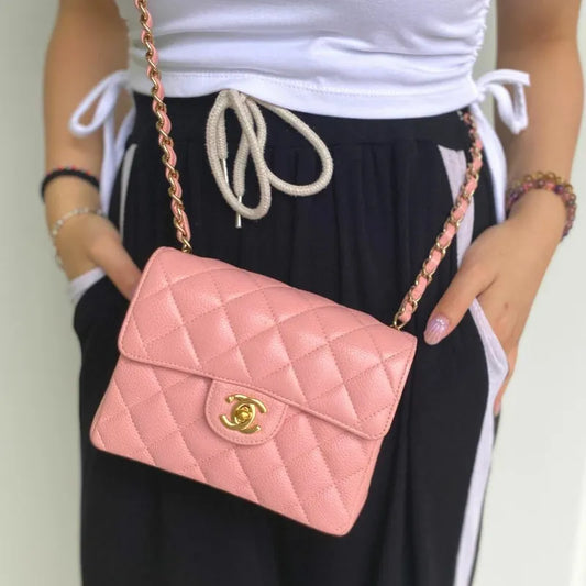 90180751-chanel-vintage-pink-caviar-leather-17cm-mini-square-flap-bag