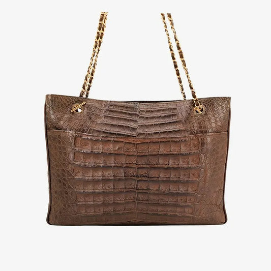 jah98-chanel-vintage-brown-crocodile-skin-tote-bag