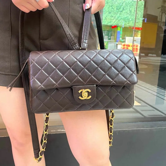 90169420-chanel-vintage-brown-lambskin-flap-backpack