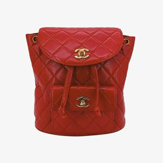 c351-chanel-vintage-red-lambskin-duma-backpack