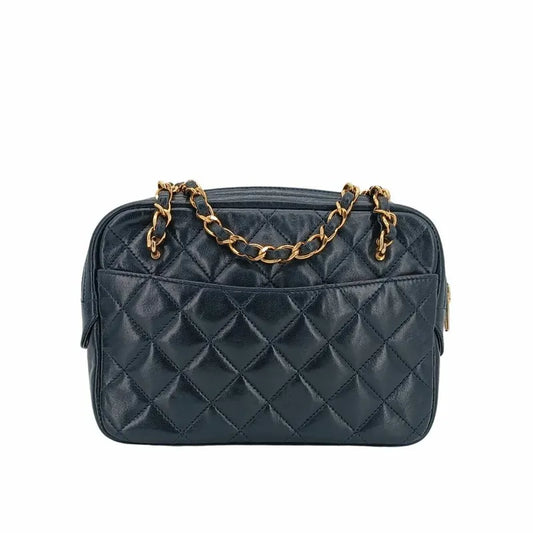 jt057-chanel-vintage-black-lambskin-quilted-camera-bag