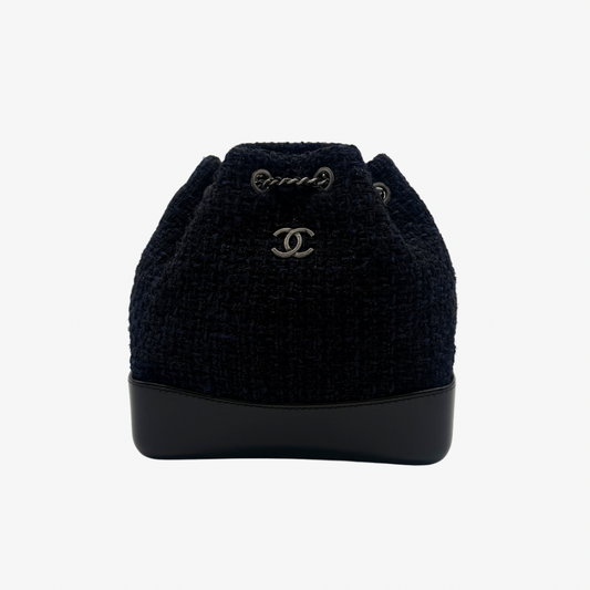 CS102 - CHANEL Gabrielle Tweed Backpack