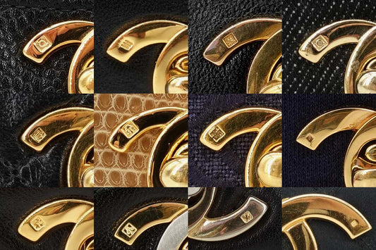 關於CHANEL Vintage金屬扣上的印章