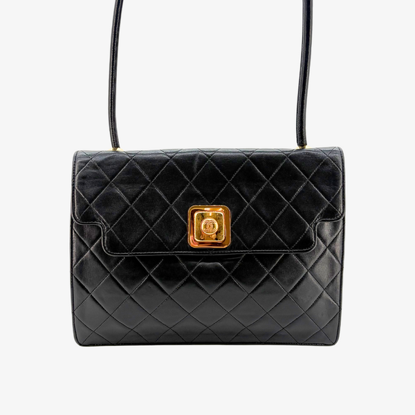 CHANEL シャネル 楽1番 CHANEL ビジネスアフィニティ ココマーク キャビアスキン バッグ