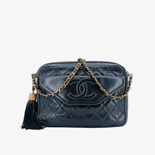 jt533-chanel-vintage-navy-lambskin-tassel-camera-bag