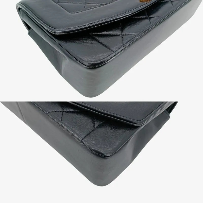 ra831-chanel-vintage-black-lambskin-22cm-diana-flap-bag
