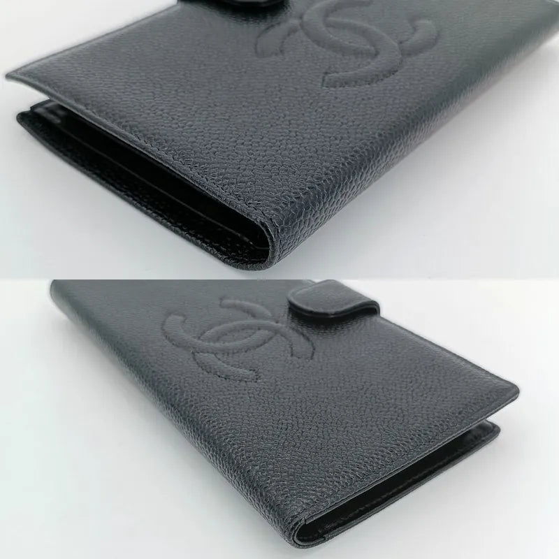 jr553-chanel-vintage-black-caviar-leather-wallet