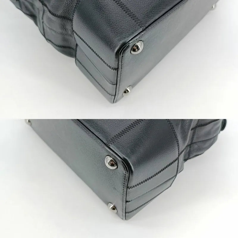 ra546-chanel-vintage-black-caviar-leather-chocolate-bar-handbag