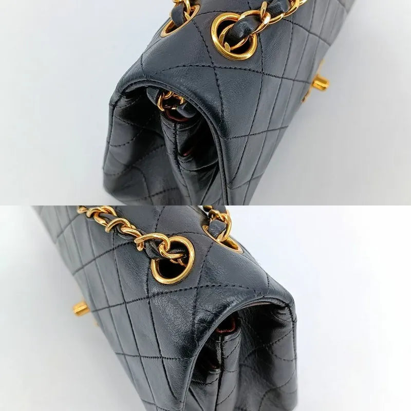 c416-chanel-vintage-black-lambskin-23cm-classic-flap-bag