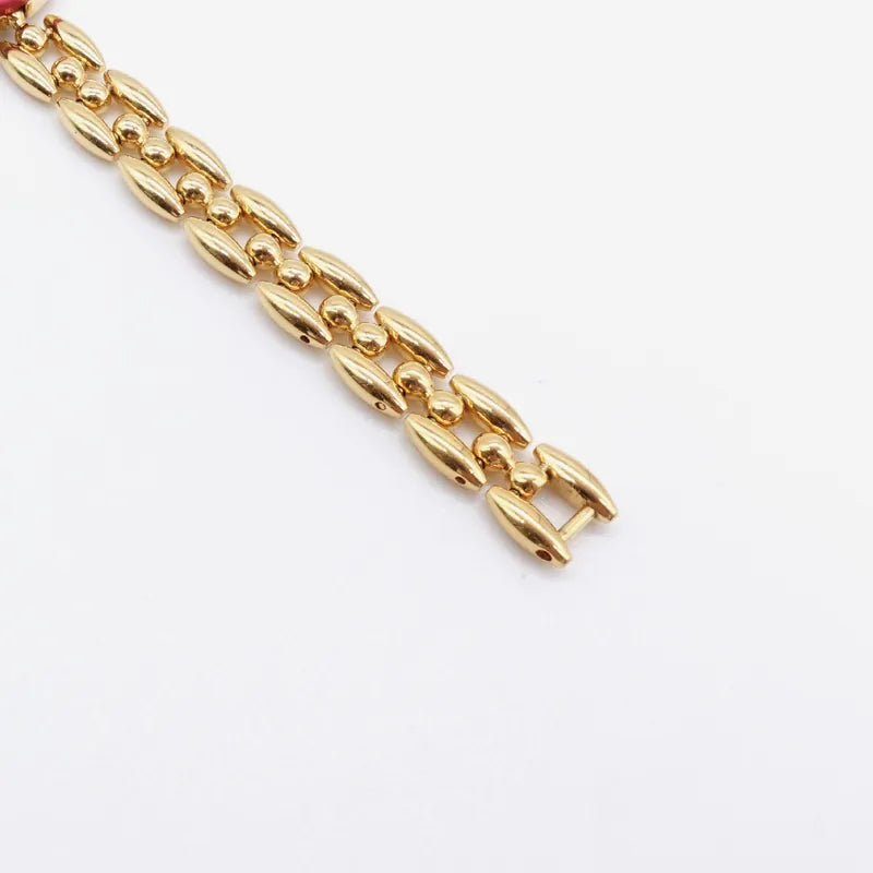jq091-gucci-vintage-gold-plated-chain-with-bezels-watch