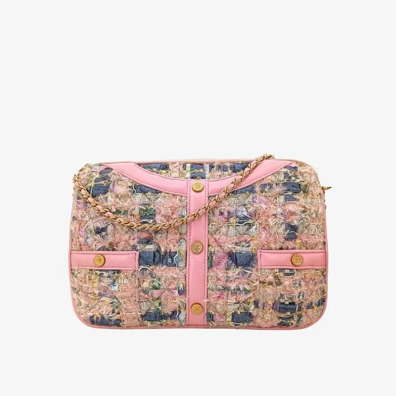 90206383-chanel-vintage-pink-tweed-jacket-motif-chain-shoulder-bag