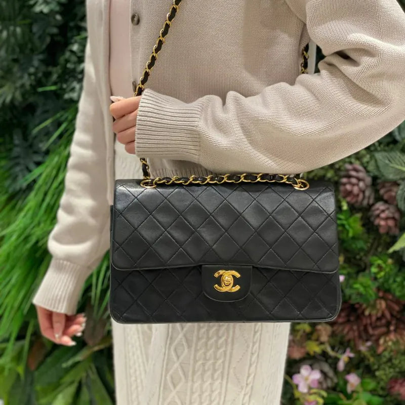 rc660-chanel-vintage-black-lambskin-25cm-classic-flap-bag
