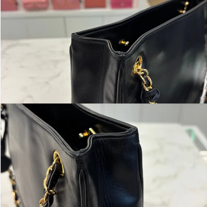 jw553-chanel-vintage-black-lambskin-quilted-tote-bag