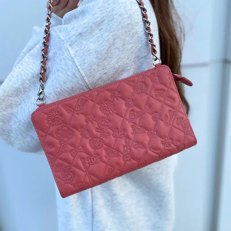 jw171-chanel-vintage-pink-lambskin-lucky-symbols-pochette-embossed-quilted-shoulder-bag