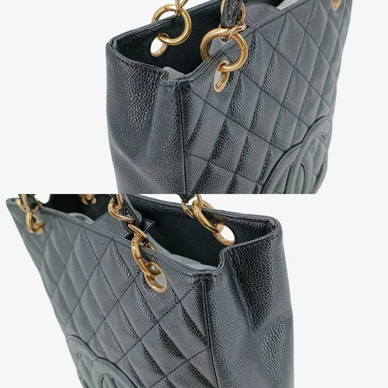 ju426-chanel-vintage-black-caviar-leather-embossed-logo-pst-tote-bag