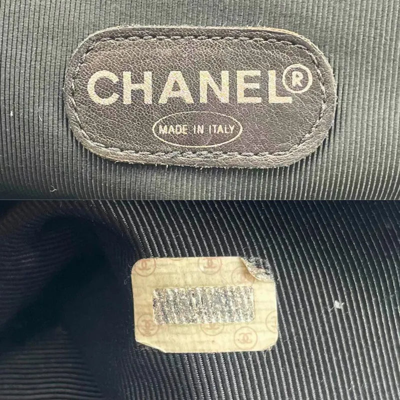 jw415-chanel-vintage-black-lambskin-tote-bag