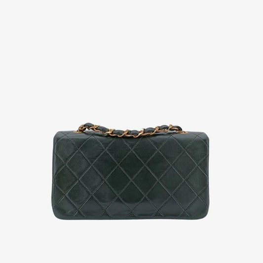 ju352-chanel-vintage-dark-green-lambskin-full-flap-bag