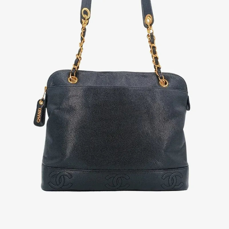 ra139-chanel-vintage-black-caviar-leather-6cc-embossed-logo-tote-bag