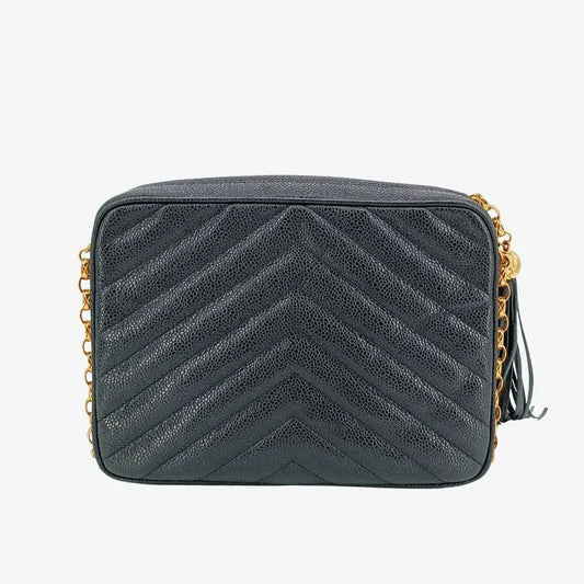 90211103-chanel-vintage-black-caviar-leather-gold-chain-chevron-camera-bag