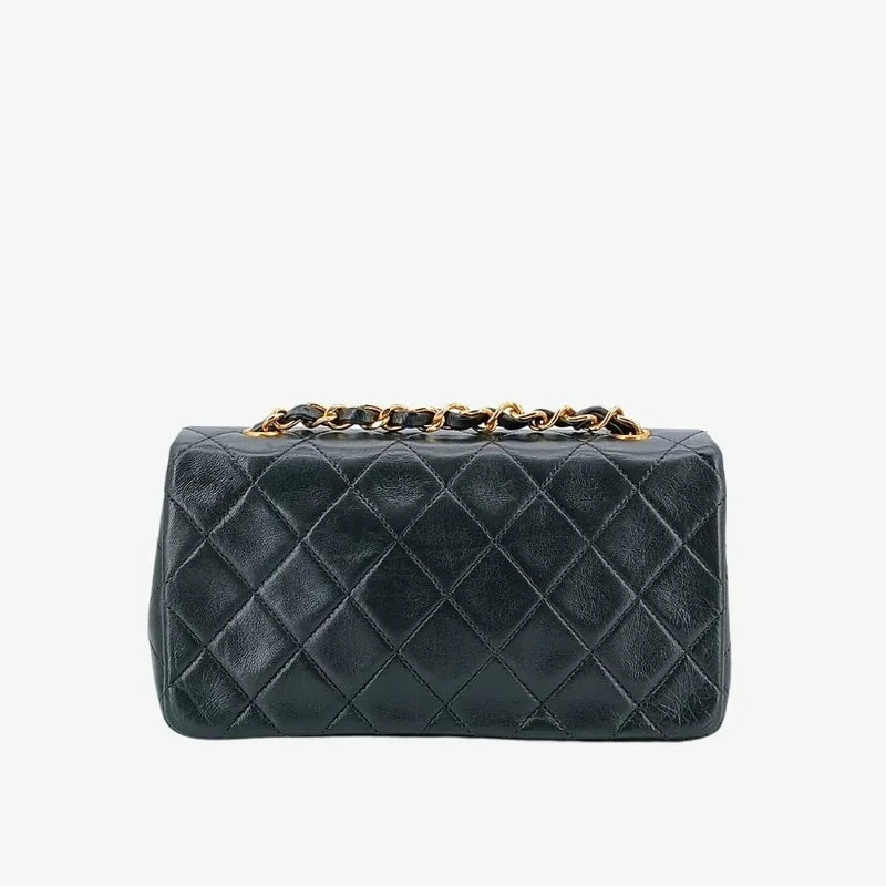 jt596-chanel-vintage-dark-green-lambskin-full-flap-bag