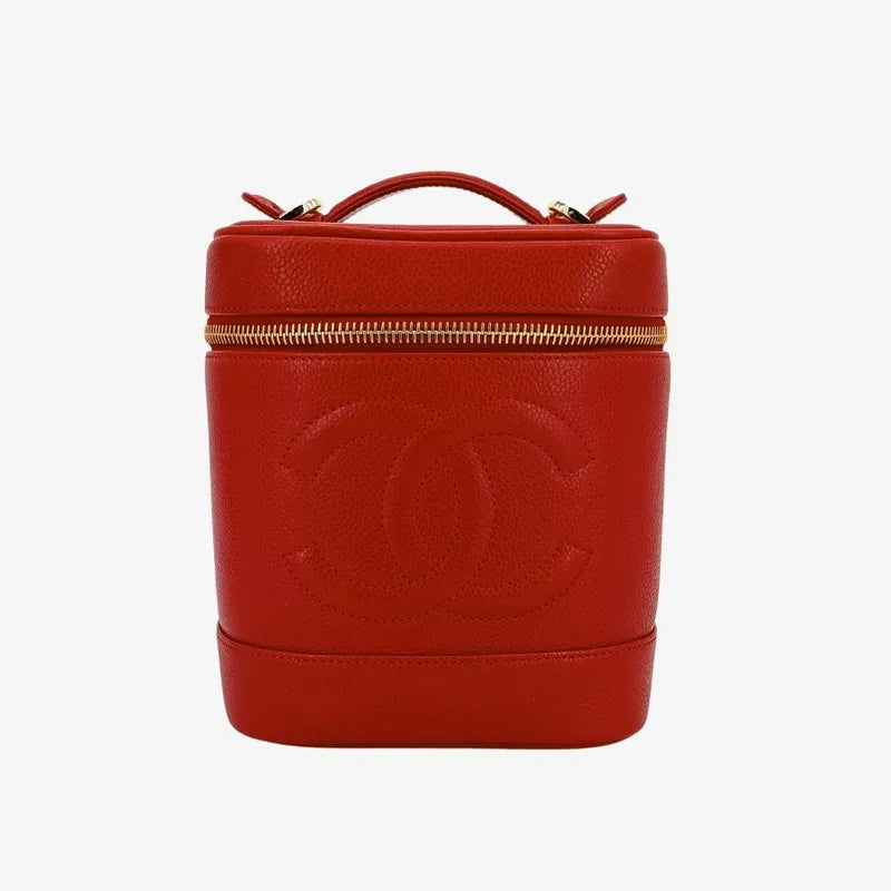 js658-chanel-vintage-red-caviar-leather-cosmetic-bag