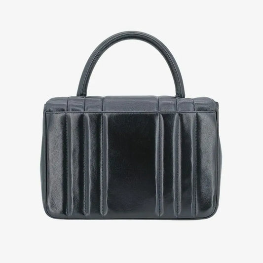 ra658-chanel-vintage-black-lambskin-vertical-flap-handbag
