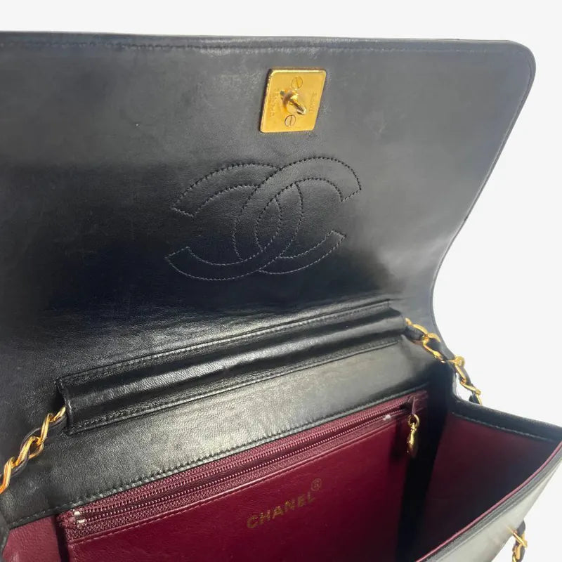 c519-chanel-vintage-black-lambskin-full-flap-bag