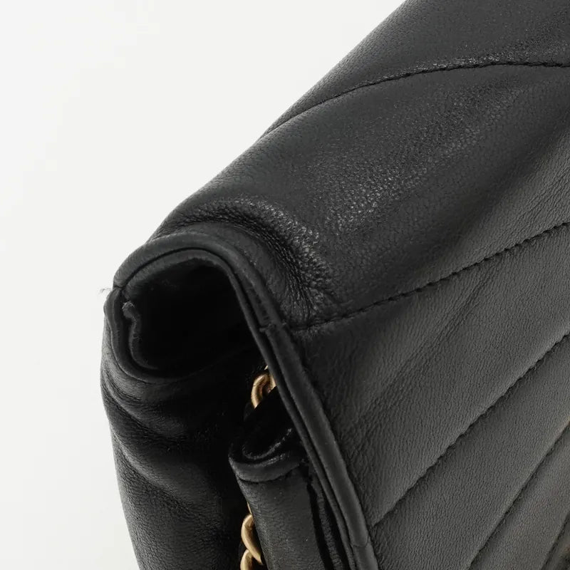 jah156-chanel-vintage-black-lambskin-flap-clutch-with-chain