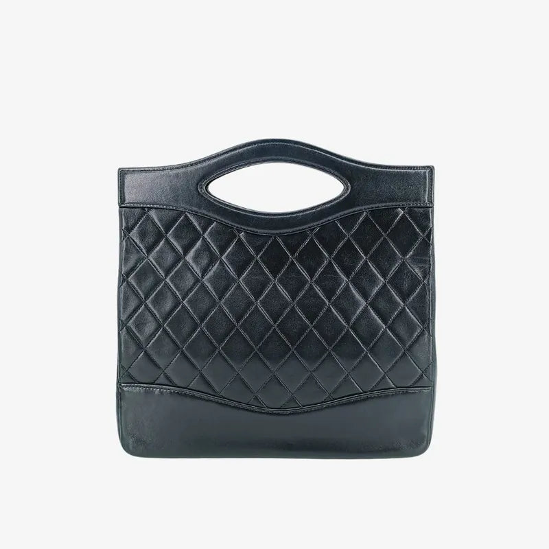 jt070-chanel-vintage-black-lambskin-quilted-31-tote-bag