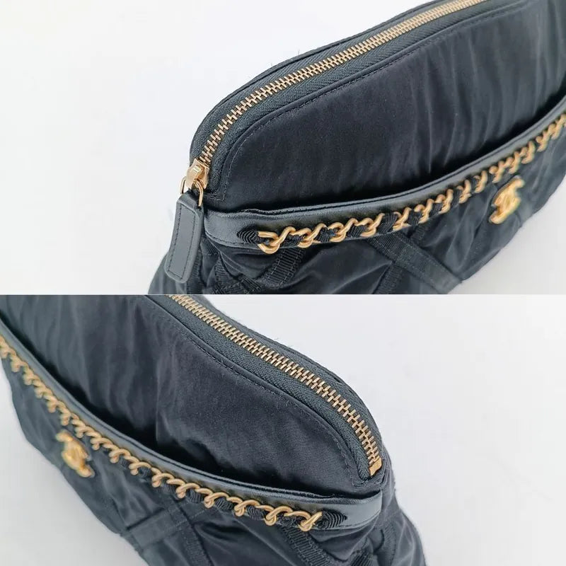 ra975-chanel-black-nylon-pouch-with-foldable-tote-bag