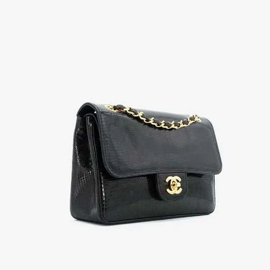 jq960-chanel-vintage-black-lizard-skin-23cm-classic-flap-bag