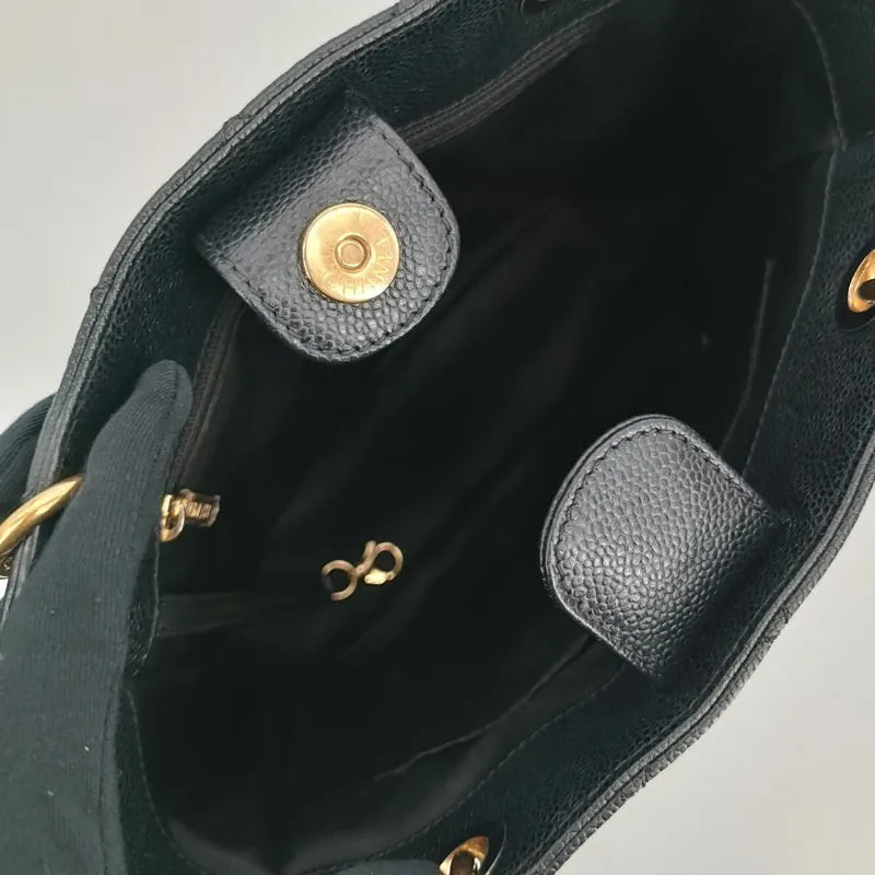 ra544-chanel-vintage-black-caviar-leather-embossed-logo-pst-tote-bag