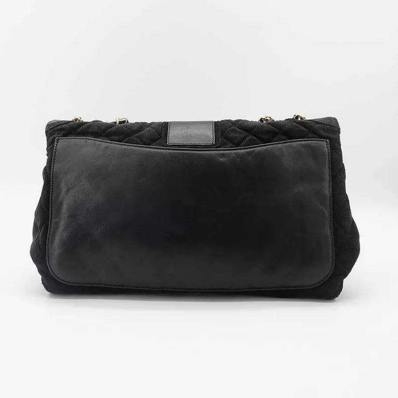 js302-chanel-black-suede-255-flap-bag