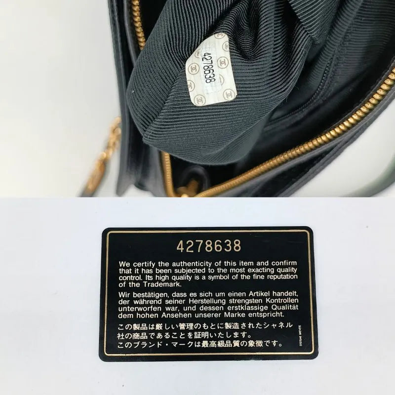 jt425-chanel-vintage-black-caviar-leather-6cc-embossed-logo-tote-bag