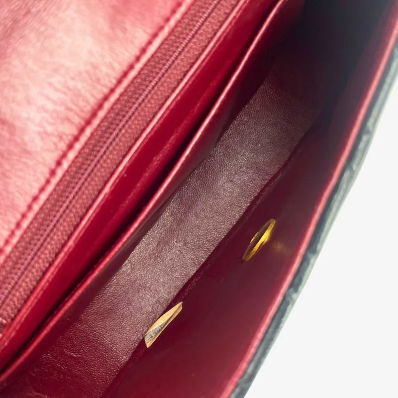 jw871-chanel-vintage-black-lambskin-half-moon-flap-bag